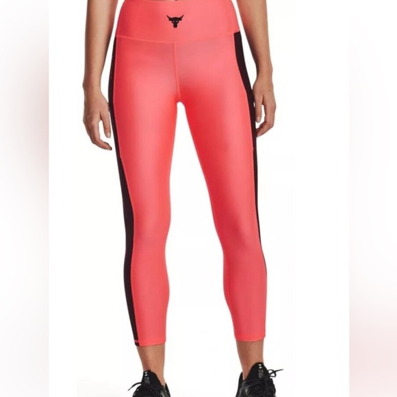 Under Armour Project Rock Heat Gear Compression Ankle LeggingsSize SM - Picture 3 of 9